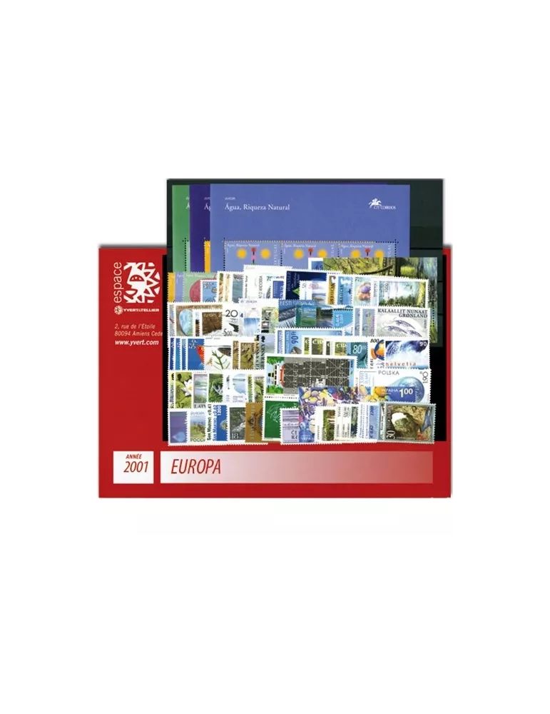 2001** - Année complète neuf EUROPA