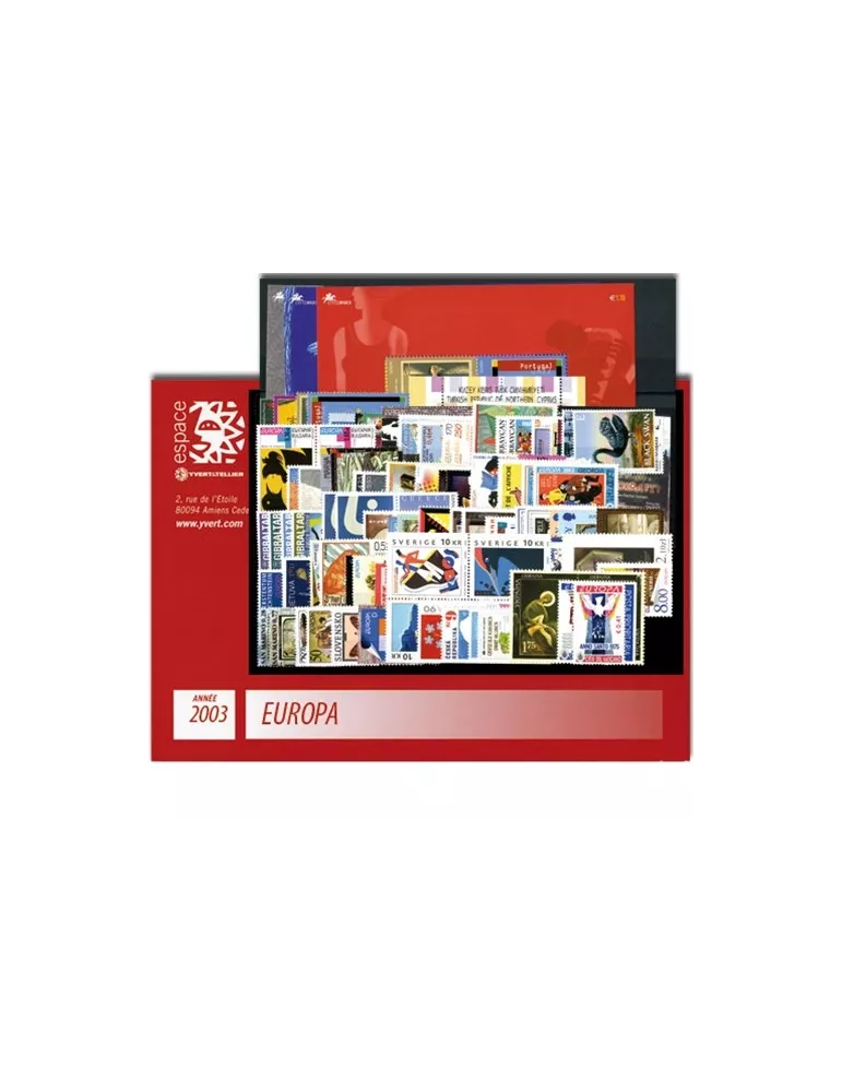 2003** - Année complète neuf EUROPA
