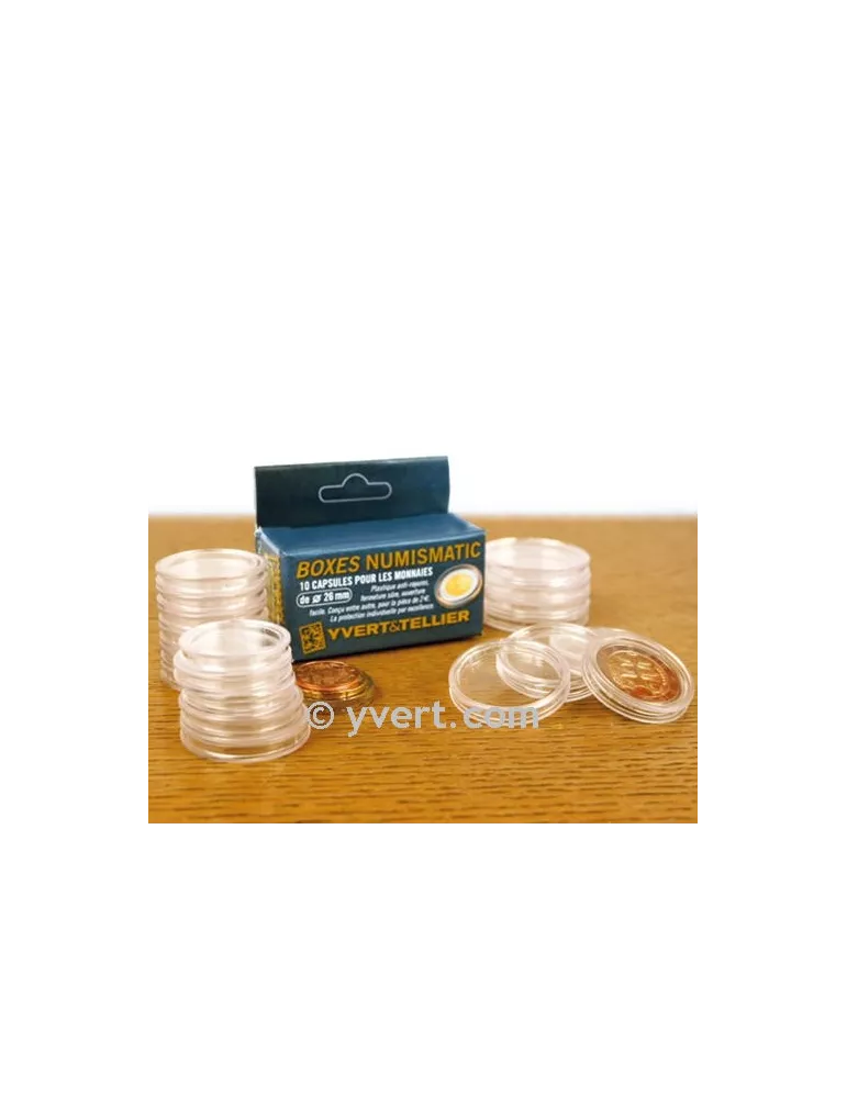 CAPSULES : 16.5 mm - POUR 1 CENT