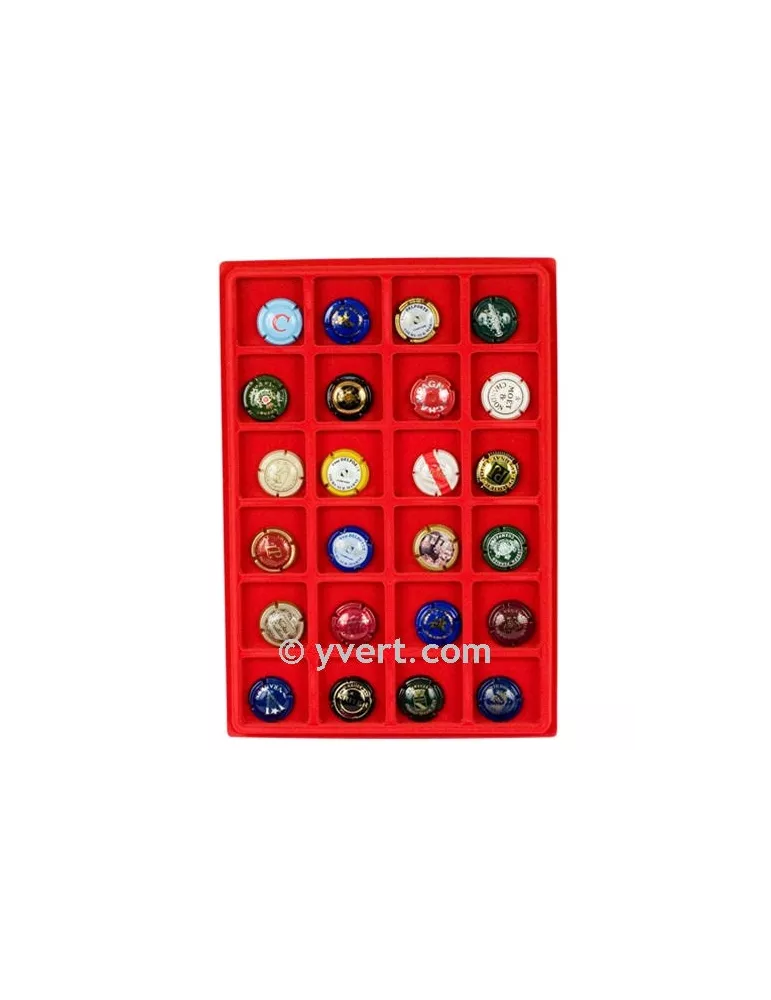 PLATEAUX DE RANGEMENT (24 cases)