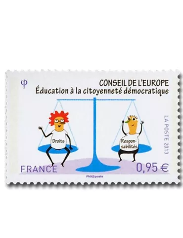 n° 156 -  Timbre France De service