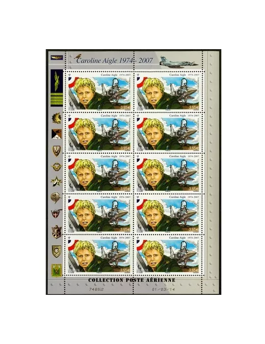 n° F78a - Timbre France Poste aérienne