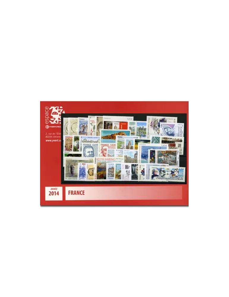 n° 4832/4922  - Timbre France Année complète  (2014)