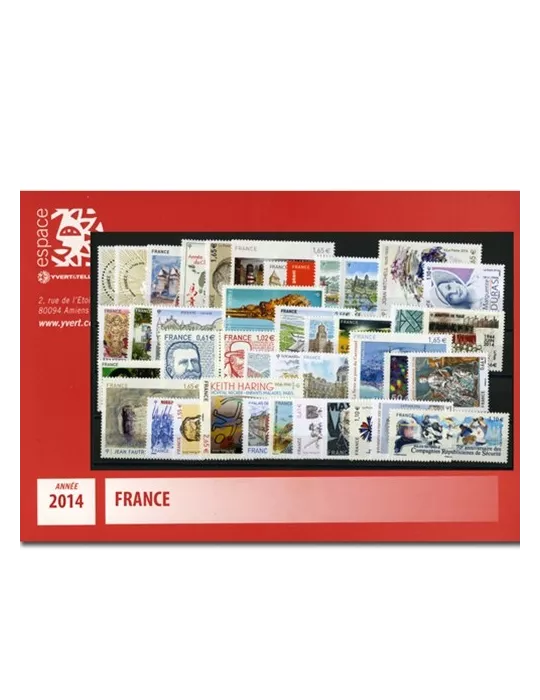 n° 4832/4922  - Timbre France Année complète  (2014)