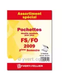 Assortiment de pochettes (double soudure) : 2009-2nd semestre