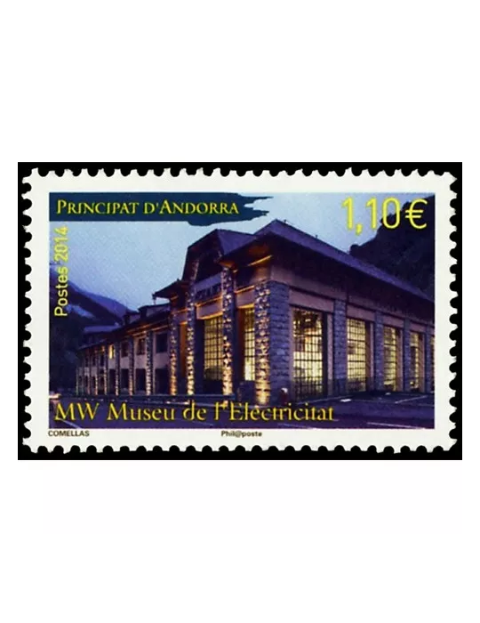 n° 756 - Timbre Andorre Poste