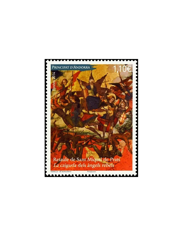n° 759 - Timbre Andorre Poste