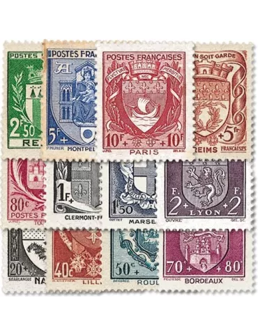 n° 526/537 -  Timbre France Poste