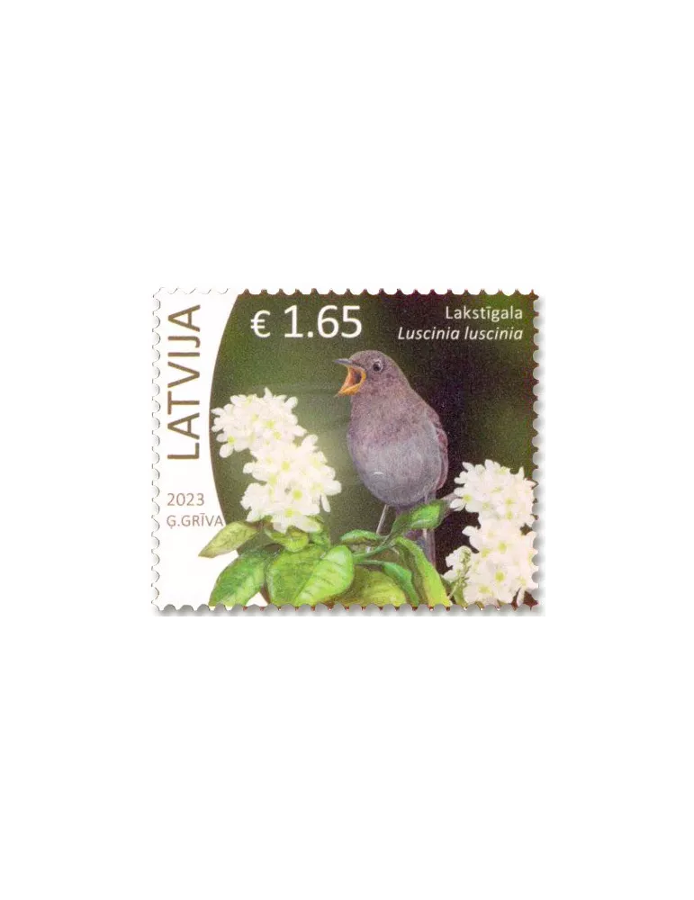 n° 1176 - Timbre LETTONIE Poste