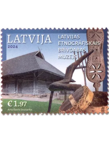 n° 1196 - Timbre LETTONIE Poste