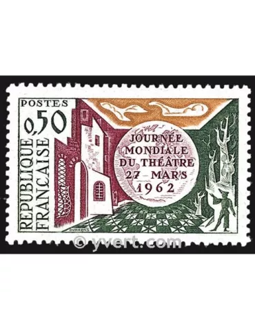 n° 1334 -  Timbre France Poste