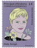 n° 520 - Timbre ANDORRE ESPAGNOL Poste