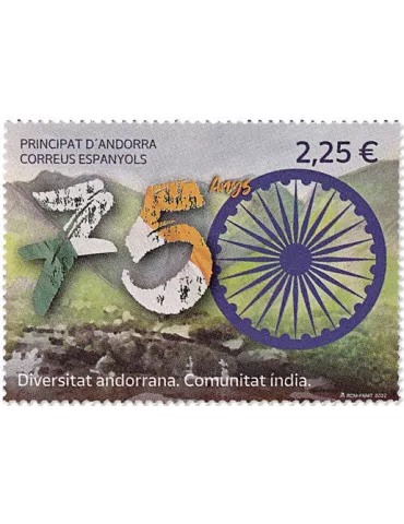 n° 521 - Timbre ANDORRE ESPAGNOL Poste