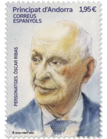 n° 522 - Timbre ANDORRE ESPAGNOL Poste