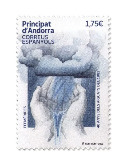 n° 523 - Timbre ANDORRE ESPAGNOL Poste