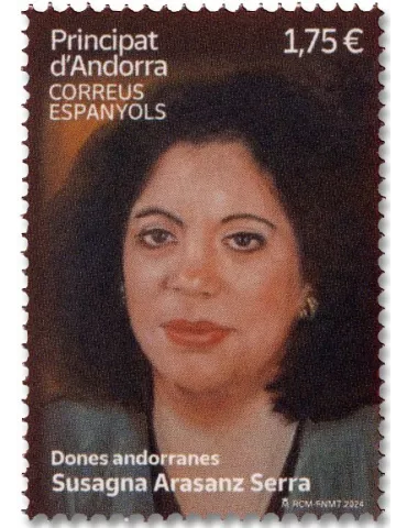 n° 543 - Timbre ANDORRE ESPAGNOL Poste