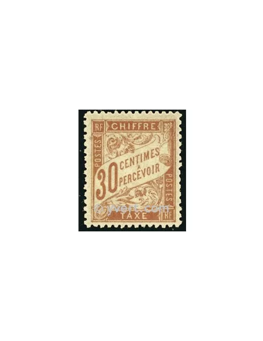 n° 34 - Timbre France Taxe