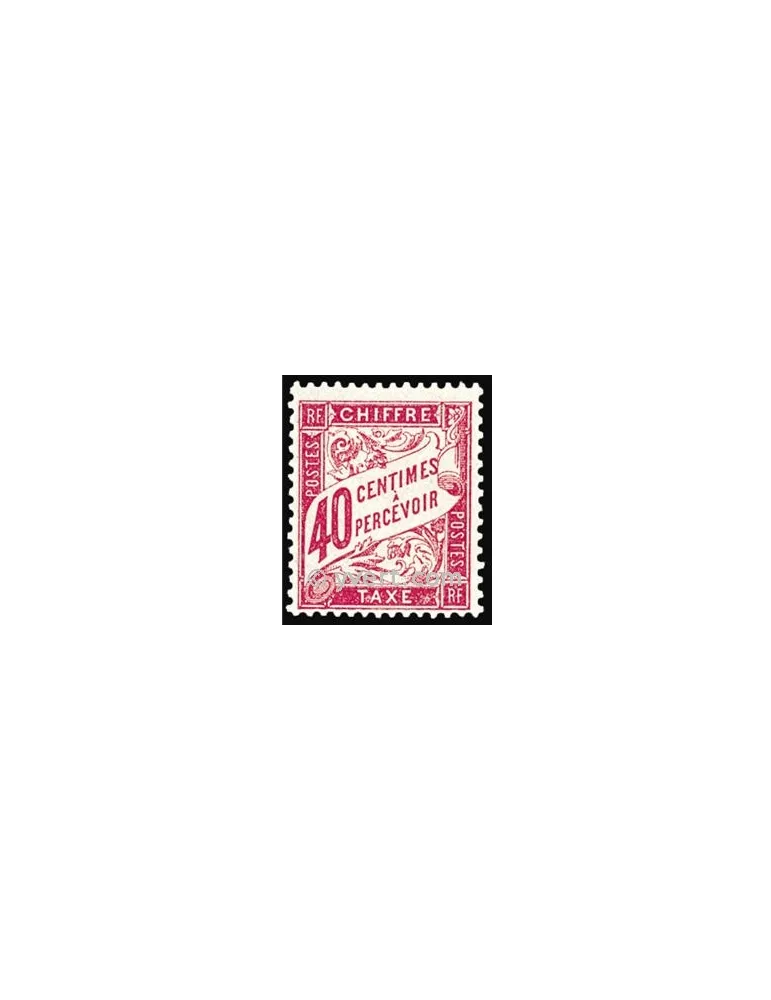 n° 35 - Timbre France Taxe