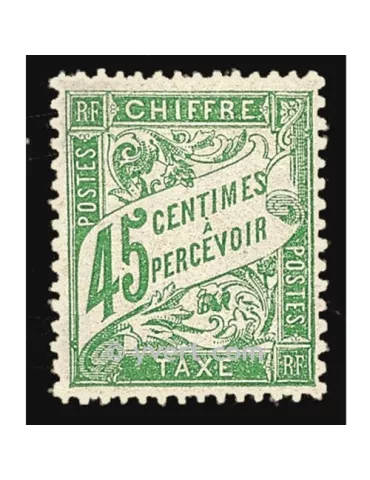 n° 36 - Timbre France Taxe 2