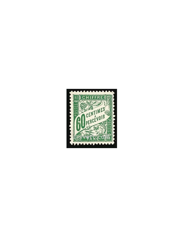 n° 38 - Timbre France Taxe