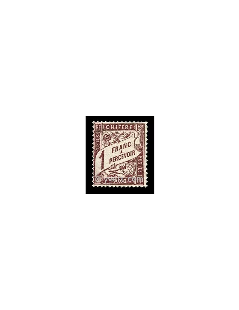 n° 40A - Timbre France Taxe