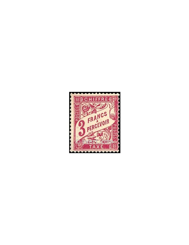 n° 42 - Timbre France Taxe