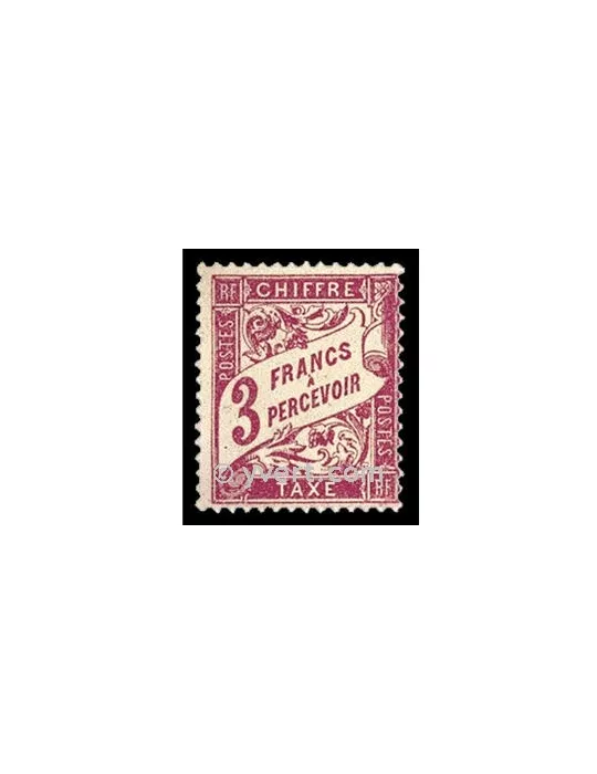 n° 42A - Timbre France Taxe