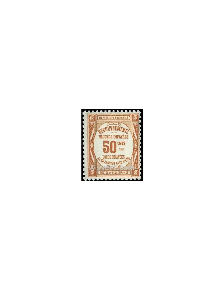 n° 47 - Timbre France Taxe
