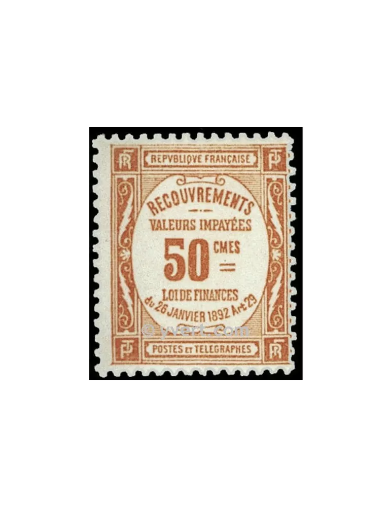 n° 47 - Timbre France Taxe