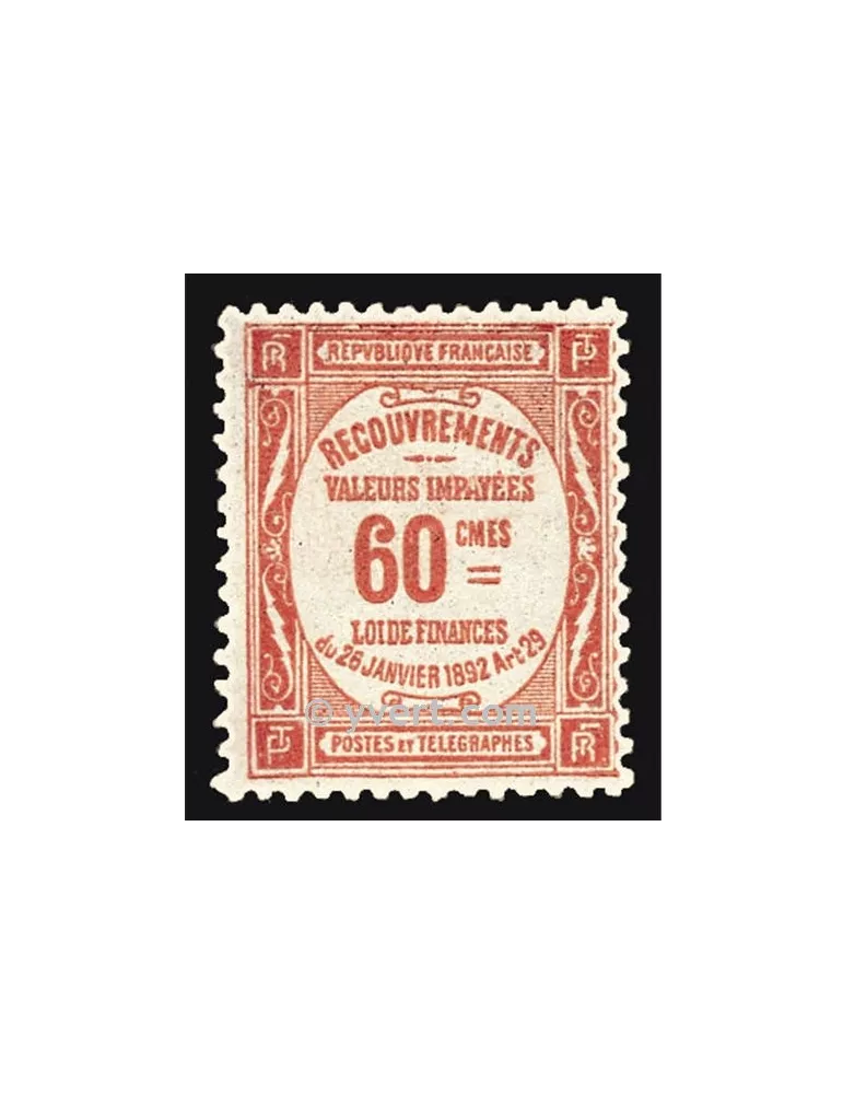 n° 48 - Timbre France Taxe
