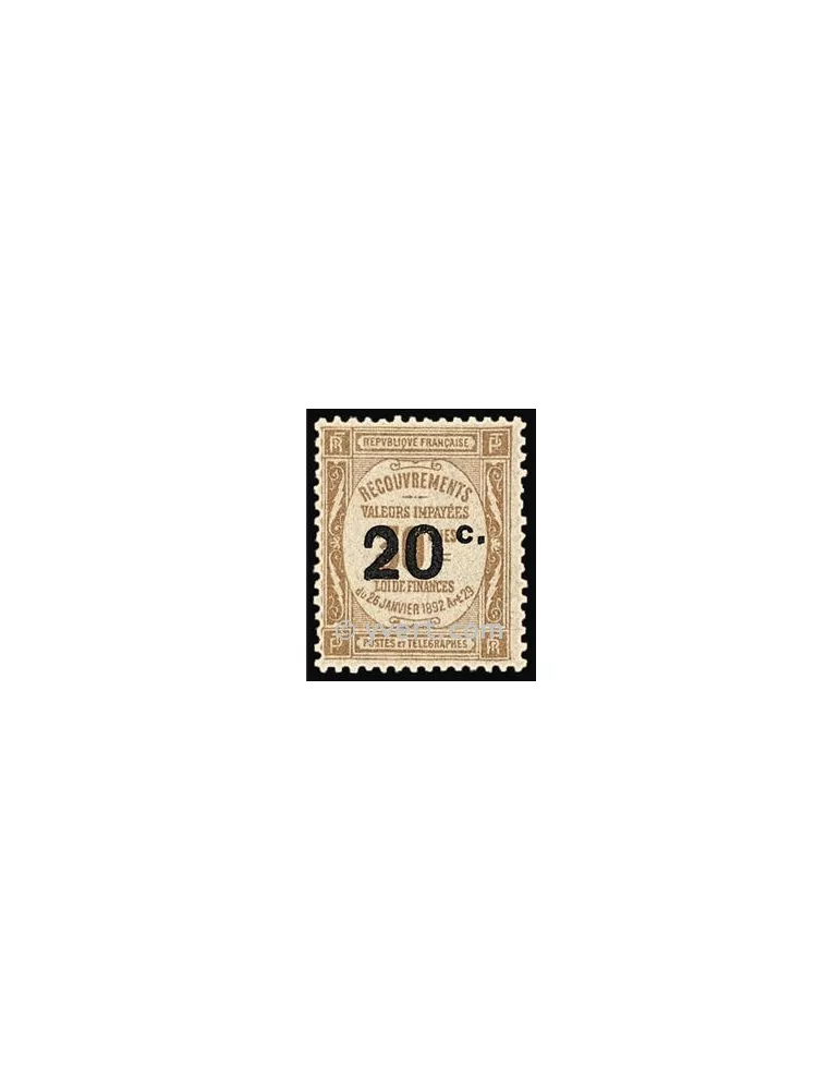 n° 49 - Timbre France Taxe