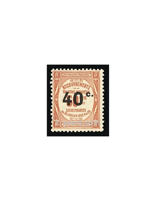 n° 50 - Timbre France Taxe
