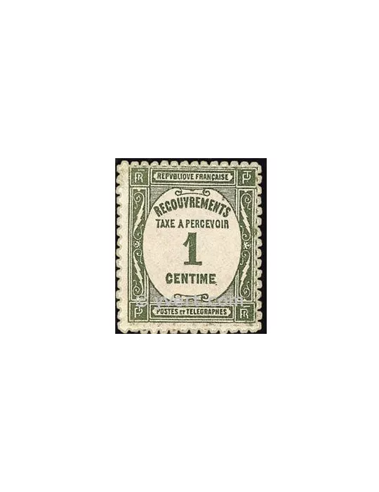 n° 55 - Timbre France Taxe