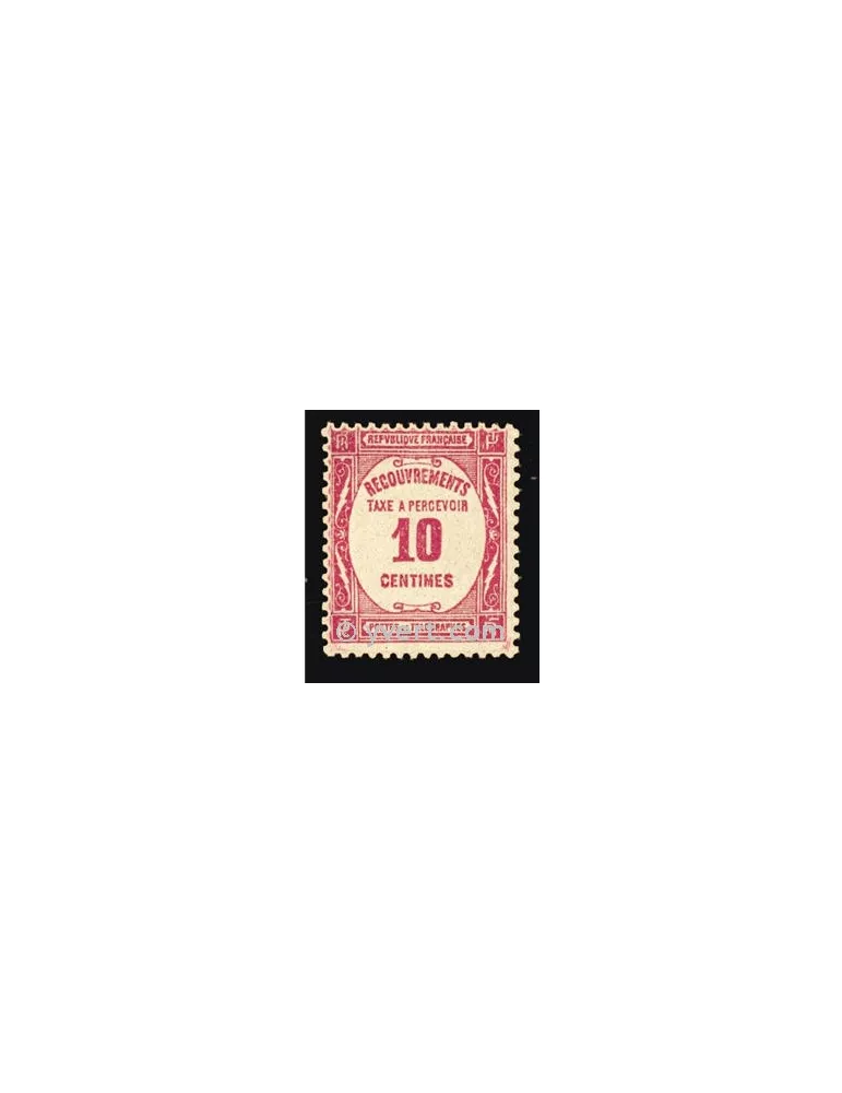 n° 56 - Timbre France Taxe