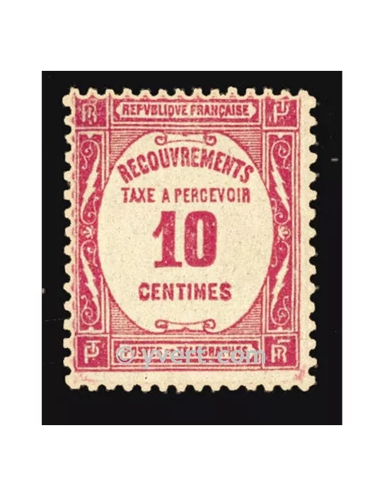 n° 56 - Timbre France Taxe