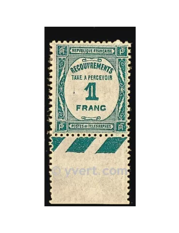 n° 60 - Timbre France Taxe 2