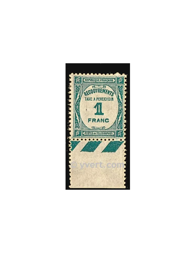 n° 60 - Timbre France Taxe