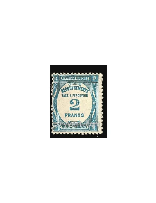 n° 61 - Timbre France Taxe