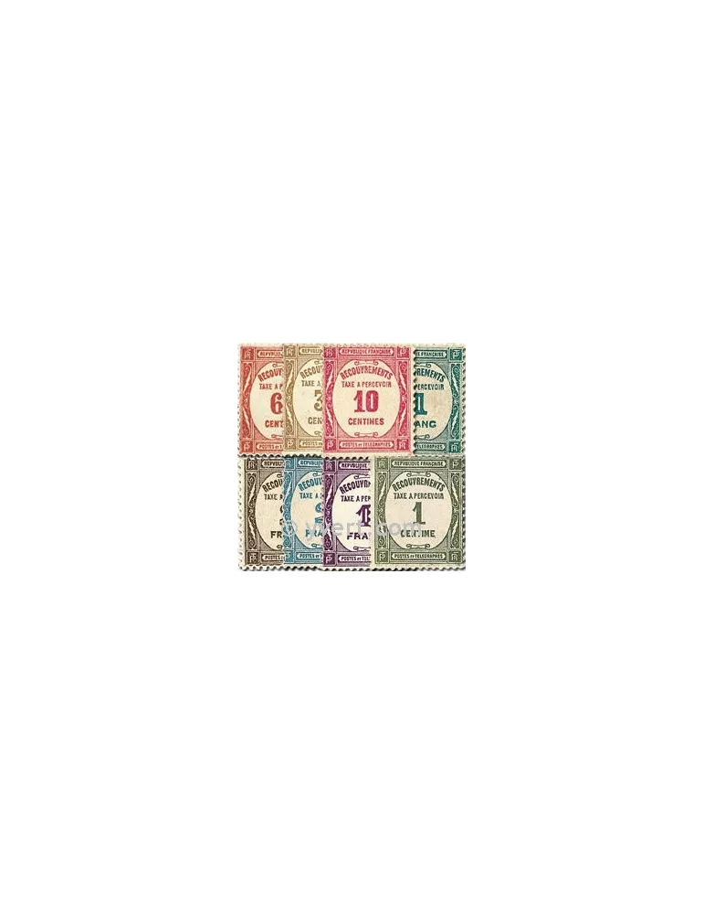 n° 55/62 - Timbre France Taxe