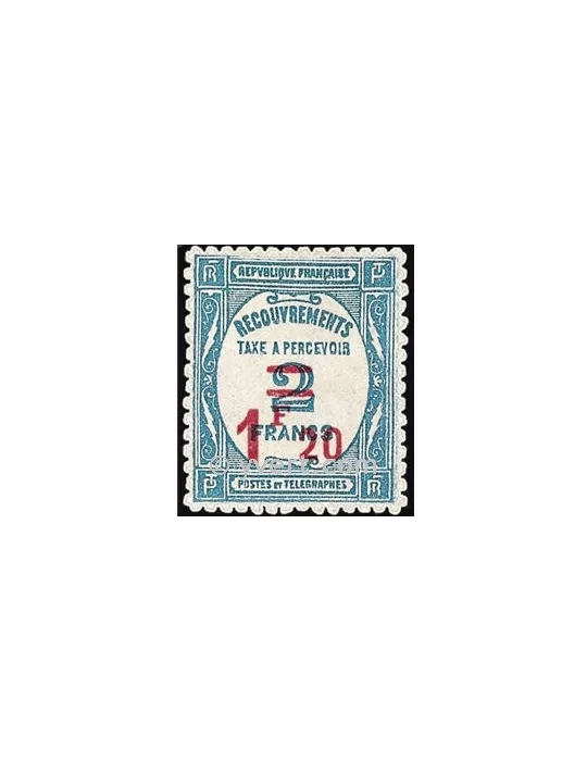 n° 64 - Timbre France Taxe