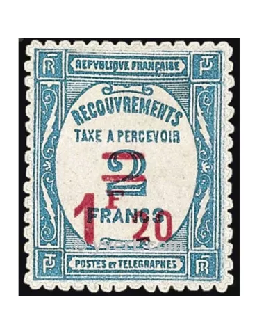 n° 64 - Timbre France Taxe 2