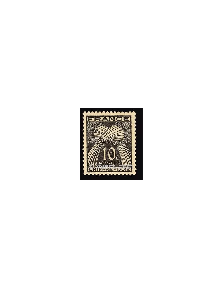n° 67 - Timbre France Taxe
