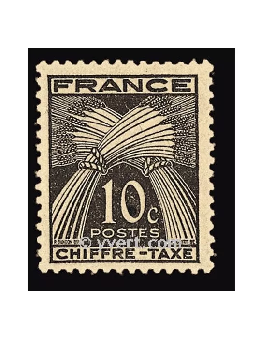 n° 67 - Timbre France Taxe