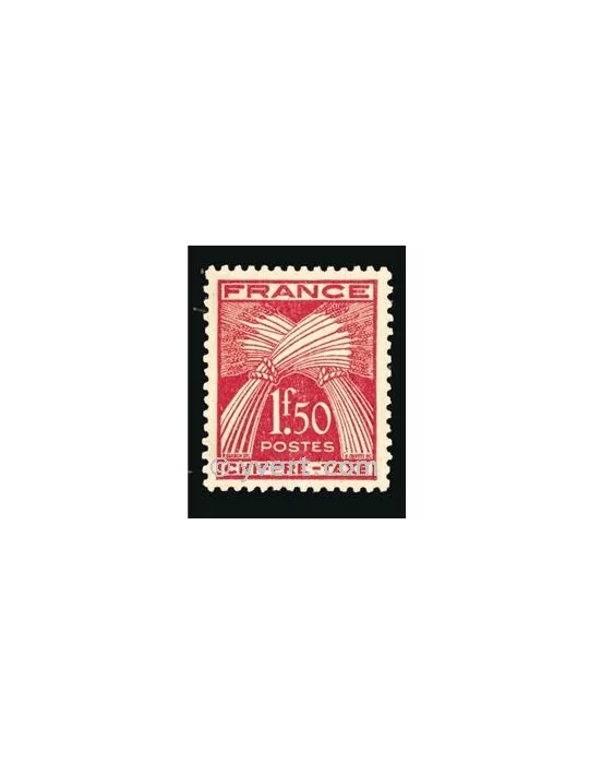 n° 71 - Timbre France Taxe