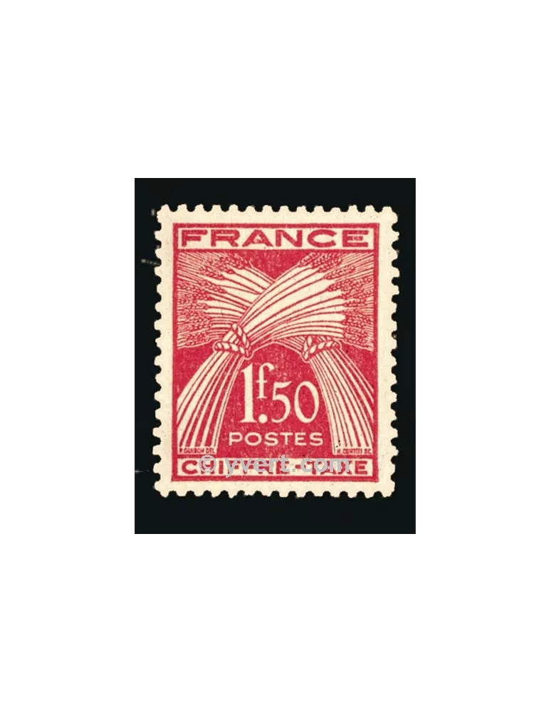 n° 71 - Timbre France Taxe