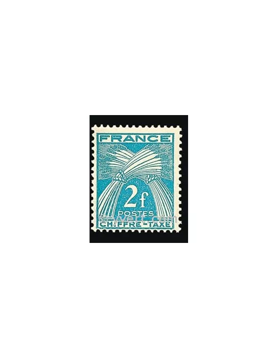 n° 72 - Timbre France Taxe