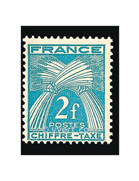 n° 72 - Timbre France Taxe
