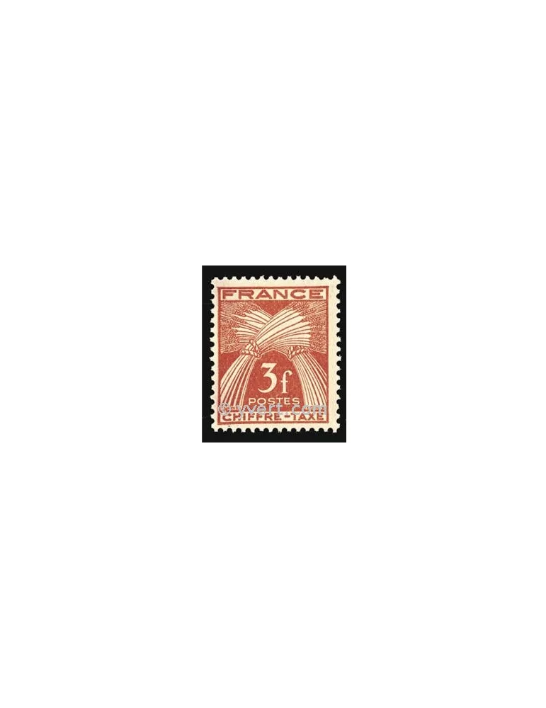 n° 73 - Timbre France Taxe