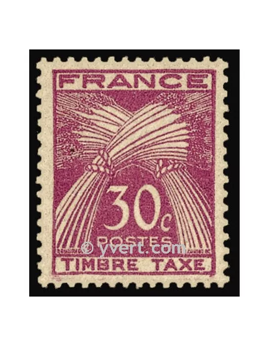 n° 79 - Timbre France Taxe