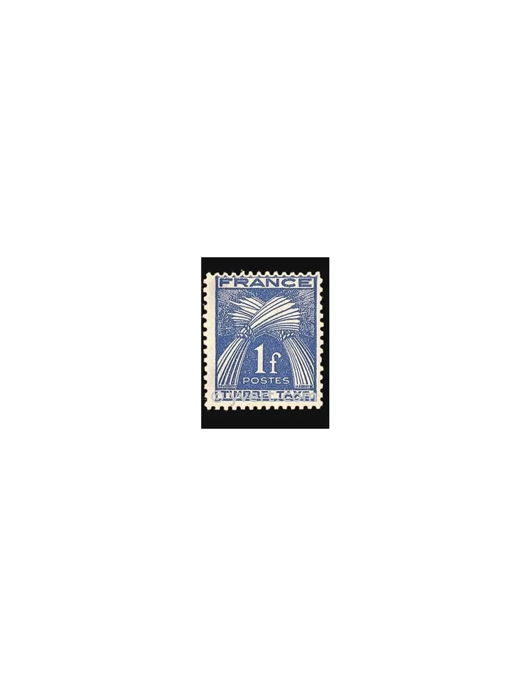 n° 81 - Timbre France Taxe